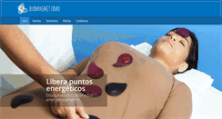 Desktop Screenshot of bio-magnetismo.com